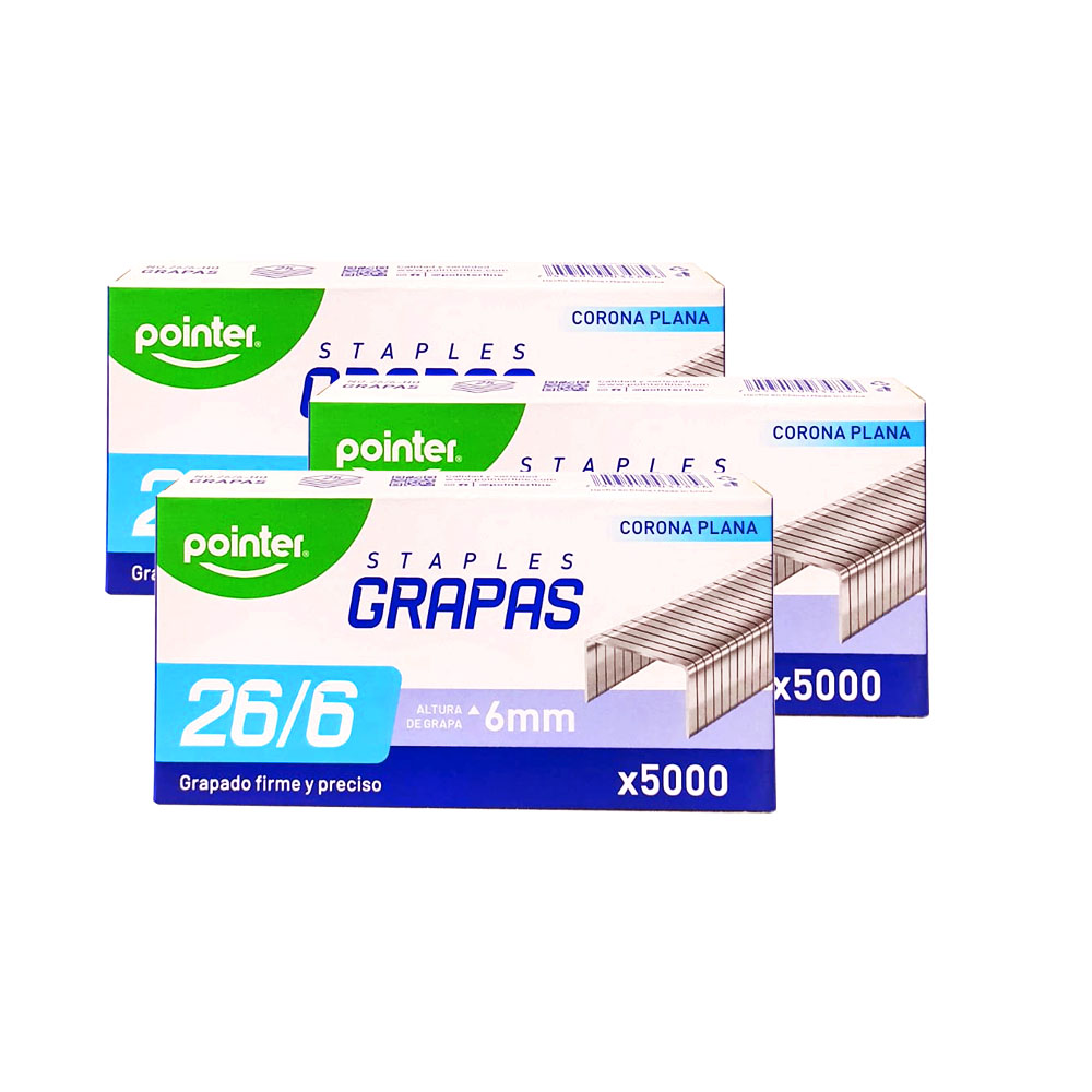 Portaclip | Grapas Pointer